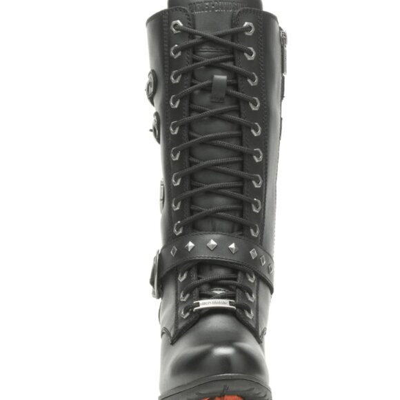 Harley-Davidson Women's Aldale Waterproof Leather Riding Boots - Picture 4 of 6